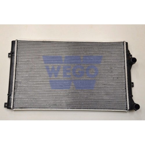 радиатор охлаждения (648х403х27) - W1041210 - 5K0121253D - Skoda, Volkswagen