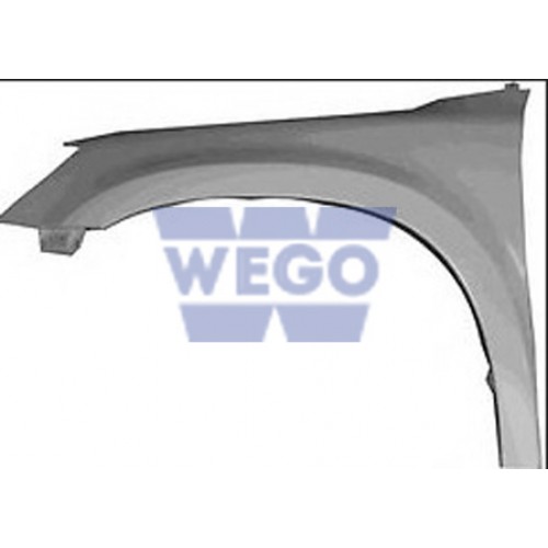 крыло переднее левое - W8280841 - 5E0821105B - Skoda, Volkswagen